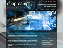 Tablet Screenshot of chapmans-uk.com